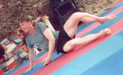 Bild: Karsten Pr�mel beim Tanzen